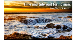 Time and tide